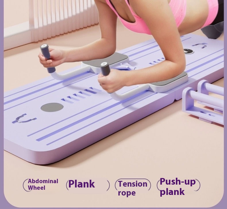 Four-in-one Foldable Automatic Rebound Home Exercise Abdominal Muscle Firm Abs Fitness Board - Image 22