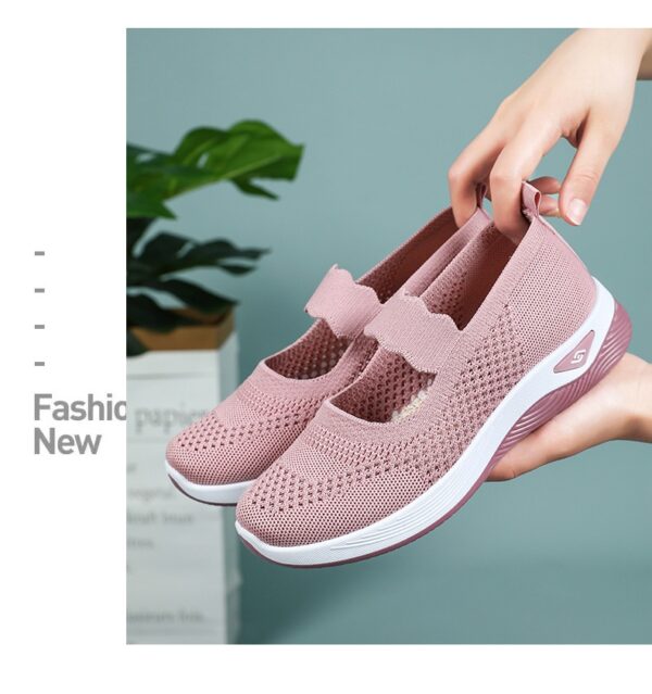 Mid-age And Elderly Mothers Lightweight Walking Shoes - Image 26