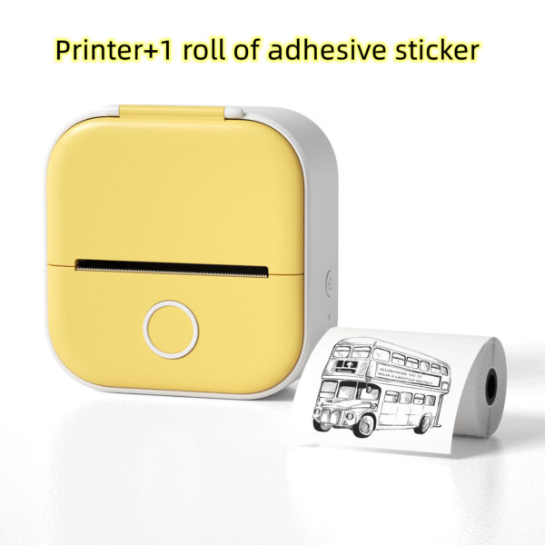 Portable Mini Thermal Label Printer Home Photo Printer Student Wrong Question Printer Bluetooth-compatible Mini Label Printer Price Tag - Image 83