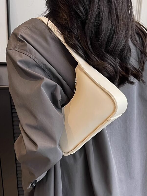 Versatile Handheld White Shoulder Bag - Image 7