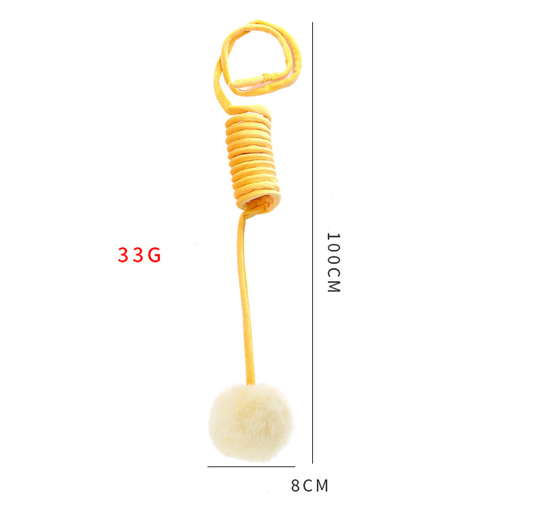 Cat Toy Self-Hi Sucker Spring Rabbit Hair Ball Interactive Play Pet Supplies Interactive Toys - Image 12