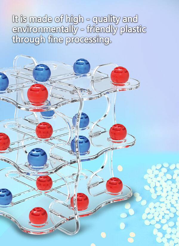 3D Triple Tic-Tac-Toe Early Learning Board Game For Kids - Image 11