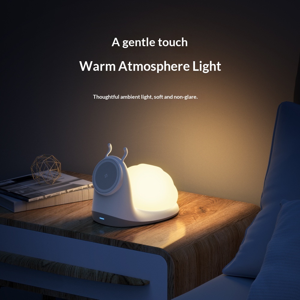 Snail Night Light Magnetic Wireless Charger - Image 5