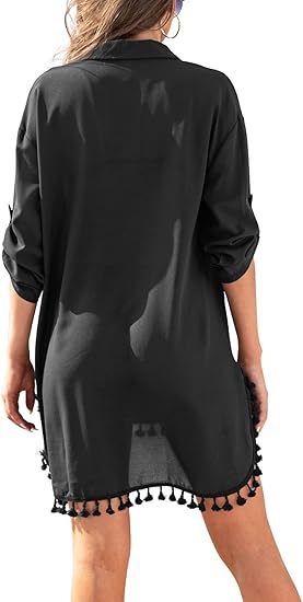Tassel Beach Swimsuit Bikini Dress - Image 16