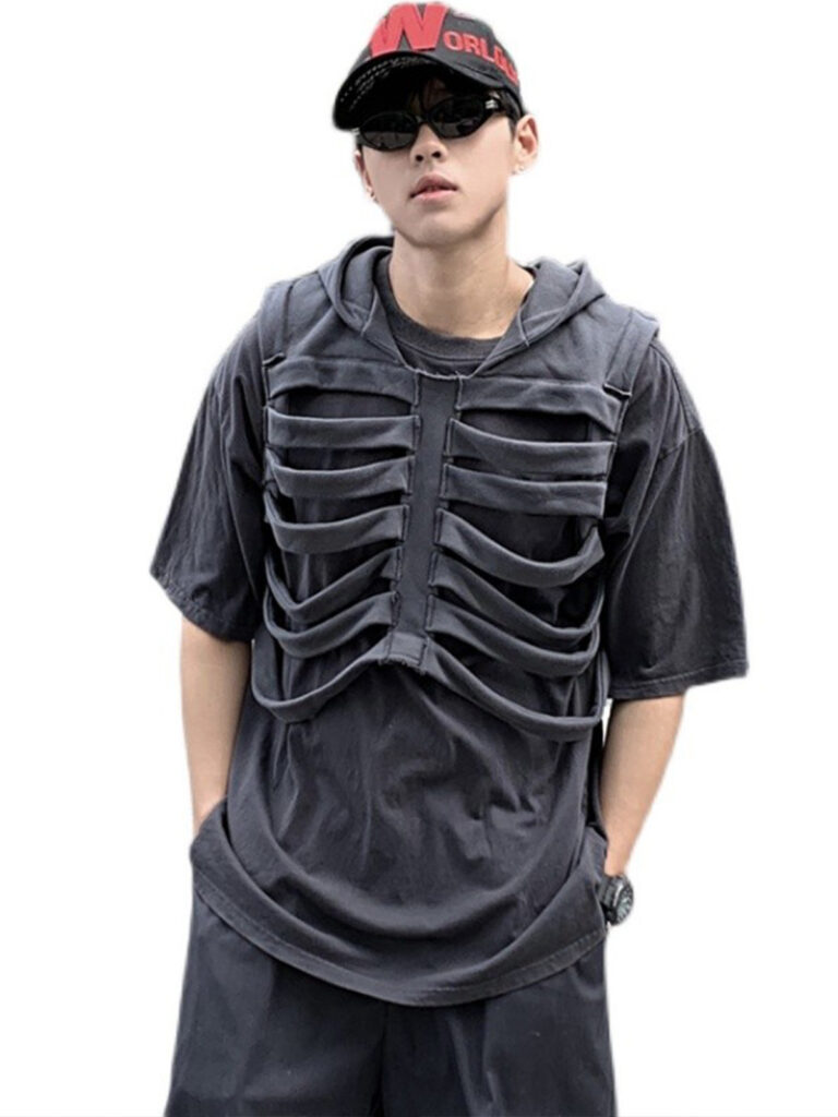 Loose, Versatile Designer-style Sleeveless Hooded Tank Top