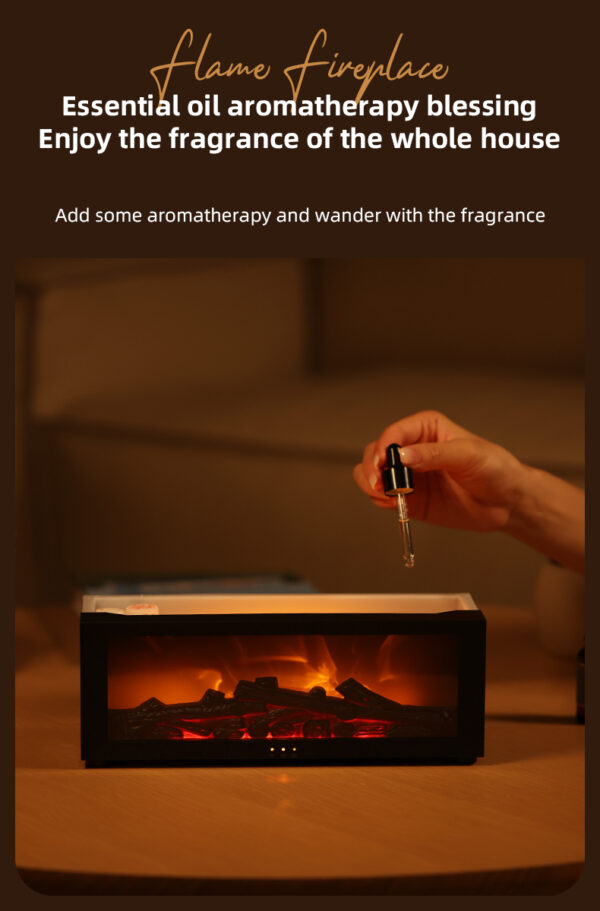 Fireplace Simulation Flame Aromatherapy Machine - Image 29