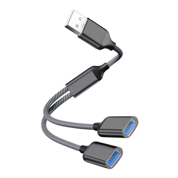 1-to-2 Hub Laptop Docking Station Adapter - Image 21