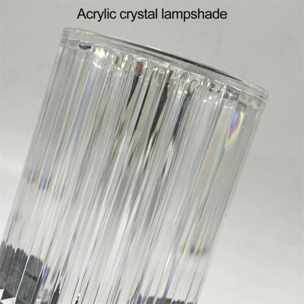 Crystal Lamp Table Lamp Atmosphere Creative Line Small Night Lamp Led Lights - Image 15