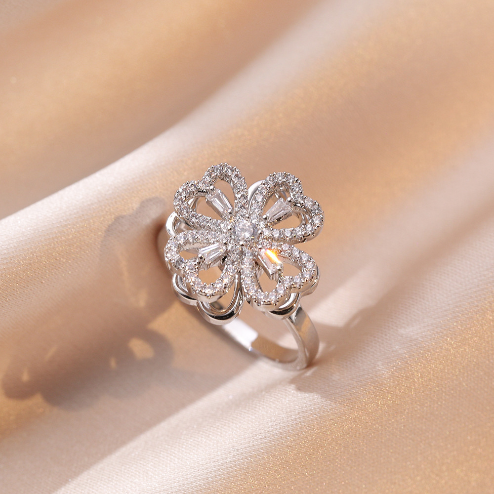 Creative All-Match Swivel Earrings, Rings, And Necklaces - Image 4