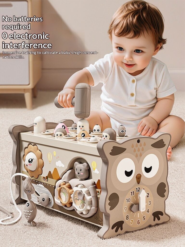 Infant And Toddler Hexahedral Educational Puzzle Toy