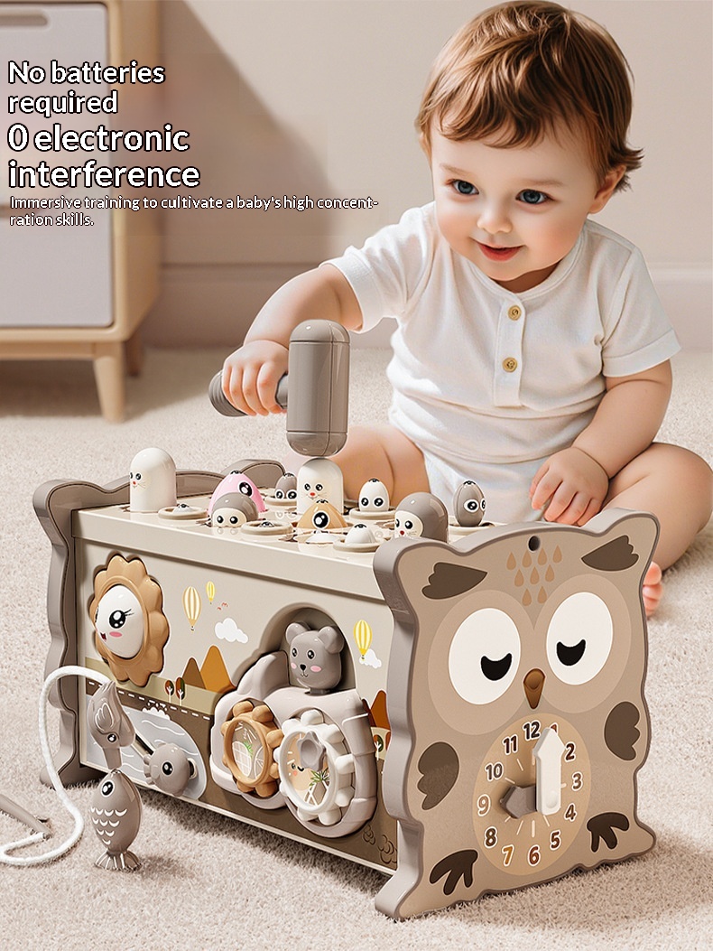 Infant And Toddler Hexahedral Educational Puzzle Toy - Image 10