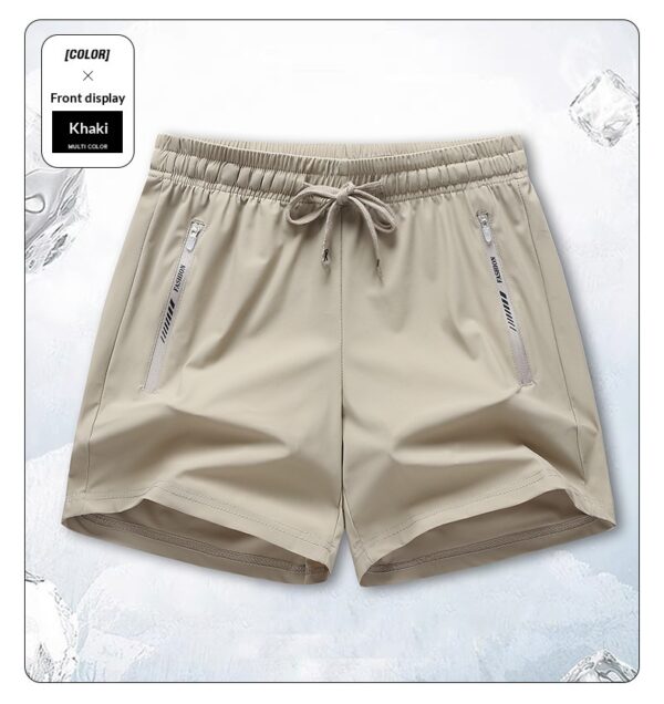Quick-drying Loose-fitting Mens Sporty Casual Pants Thin Ice Silk Fabric - Image 15