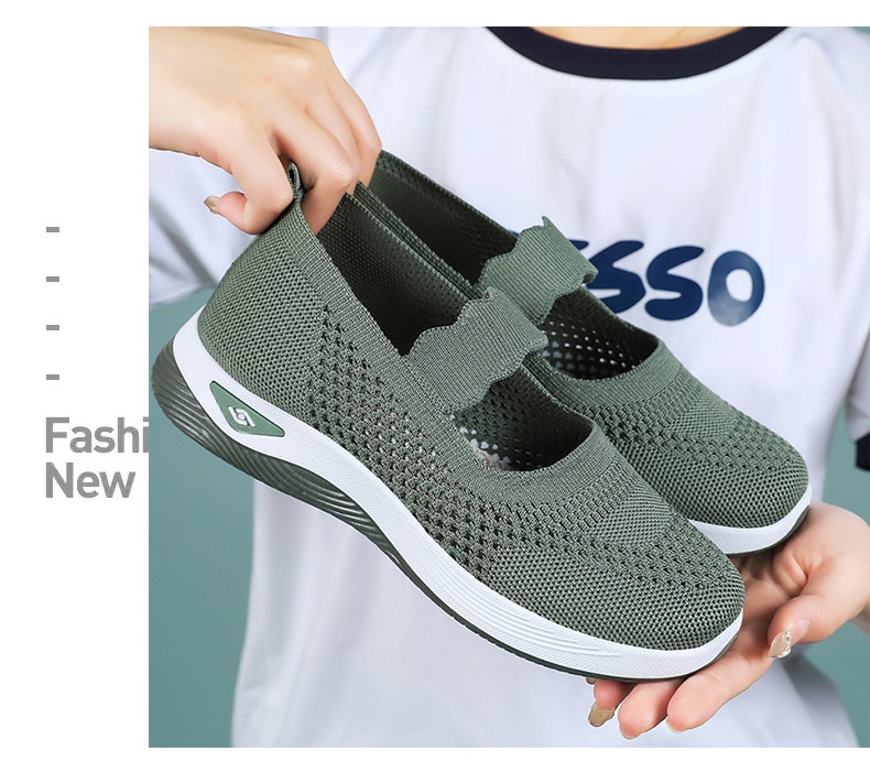 Mid-age And Elderly Mothers Lightweight Walking Shoes