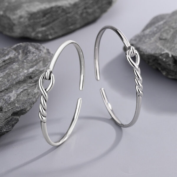 Knotted Bracelet Hollow-out Wrapped Design Simple And Stylish Versatile - Image 8