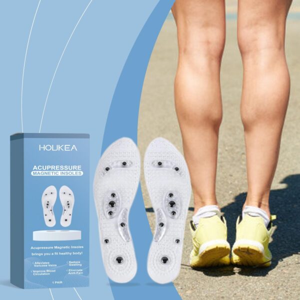 Plantar Pressure Insoles, Durable And Breathable, Foot Care Massage, Relieve Discomfort - Image 6