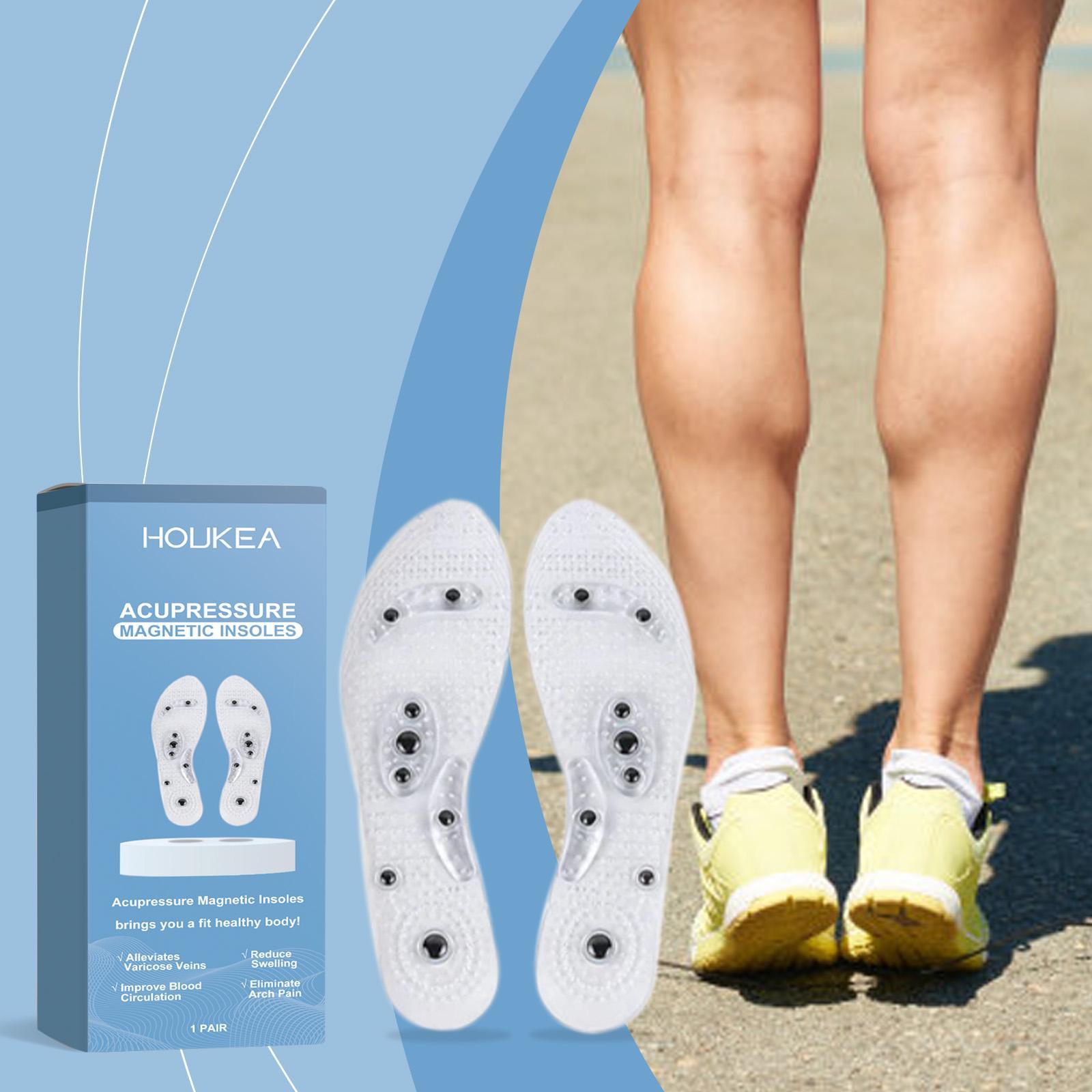 Plantar Pressure Insoles, Durable And Breathable, Foot Care Massage, Relieve Discomfort - Image 6