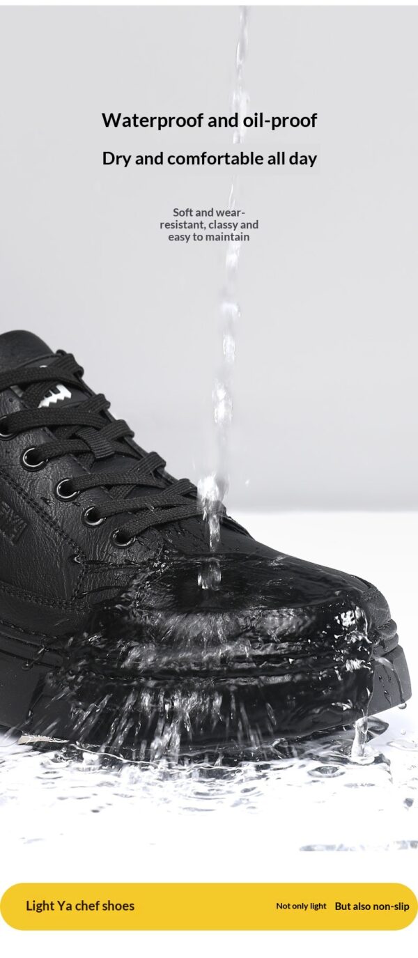 Spring Non-Slip, Oil-Resistant, Comfortable Chef Work Shoes - Image 15