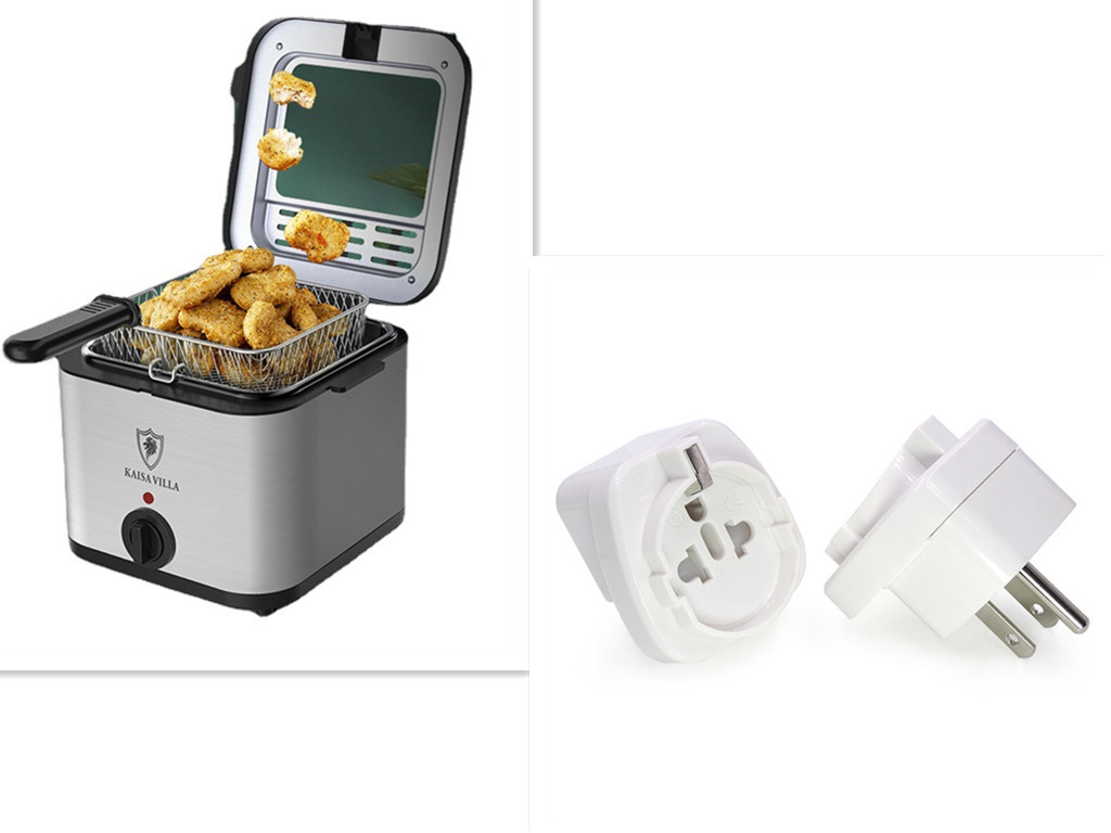 Visual Multifunctional Electric Air Fryer Skewer French Fries Machine - Image 16