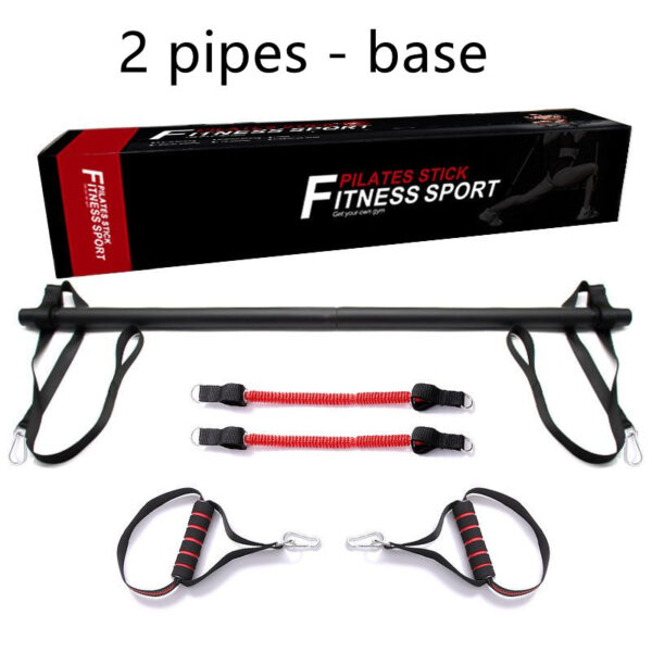 Pilates Bar Kit With Resistance Bands Portable Home Gym Workout Equipment Perfect Stretched Fusion Exercise Bar And Bands - Image 22