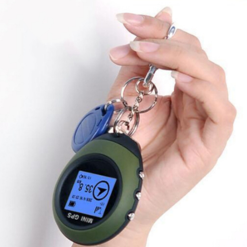 MINI GPS multi-function locator road search treasure outdoor climbing GPS tracker mini handheld GPS positioning - Image 1