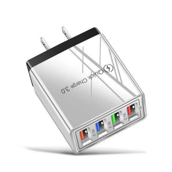 USB Charger Quick Charge 3.0 4 Phone Adapter For Tablet Portable Wall Mobile Charger Fast Charger - Image 47