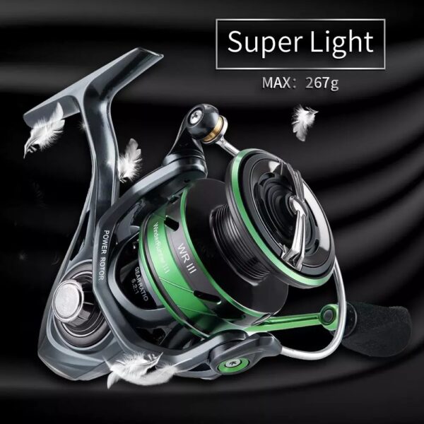 WR 3rd Generation Sea Fishing Long Cast Rock Spinning Wheel Fishing Reel - Image 5