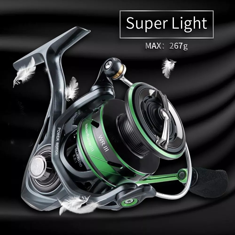 WR 3rd Generation Sea Fishing Long Cast Rock Spinning Wheel Fishing Reel - Image 5