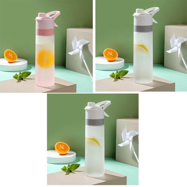 Spray Water Bottle For Girls Outdoor Sport Fitness Water Cup Large Capacity Spray Bottle Drinkware Travel Bottles Kitchen Gadgets - Image 37
