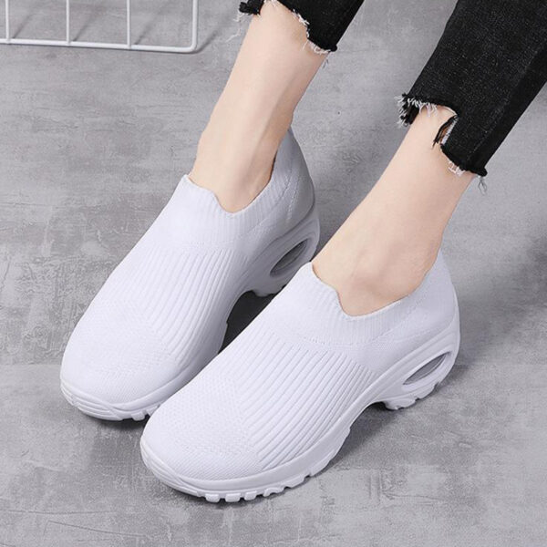 Sneakers Women Air Cushion Mesh Breathable Running Sports Shoes - Image 14
