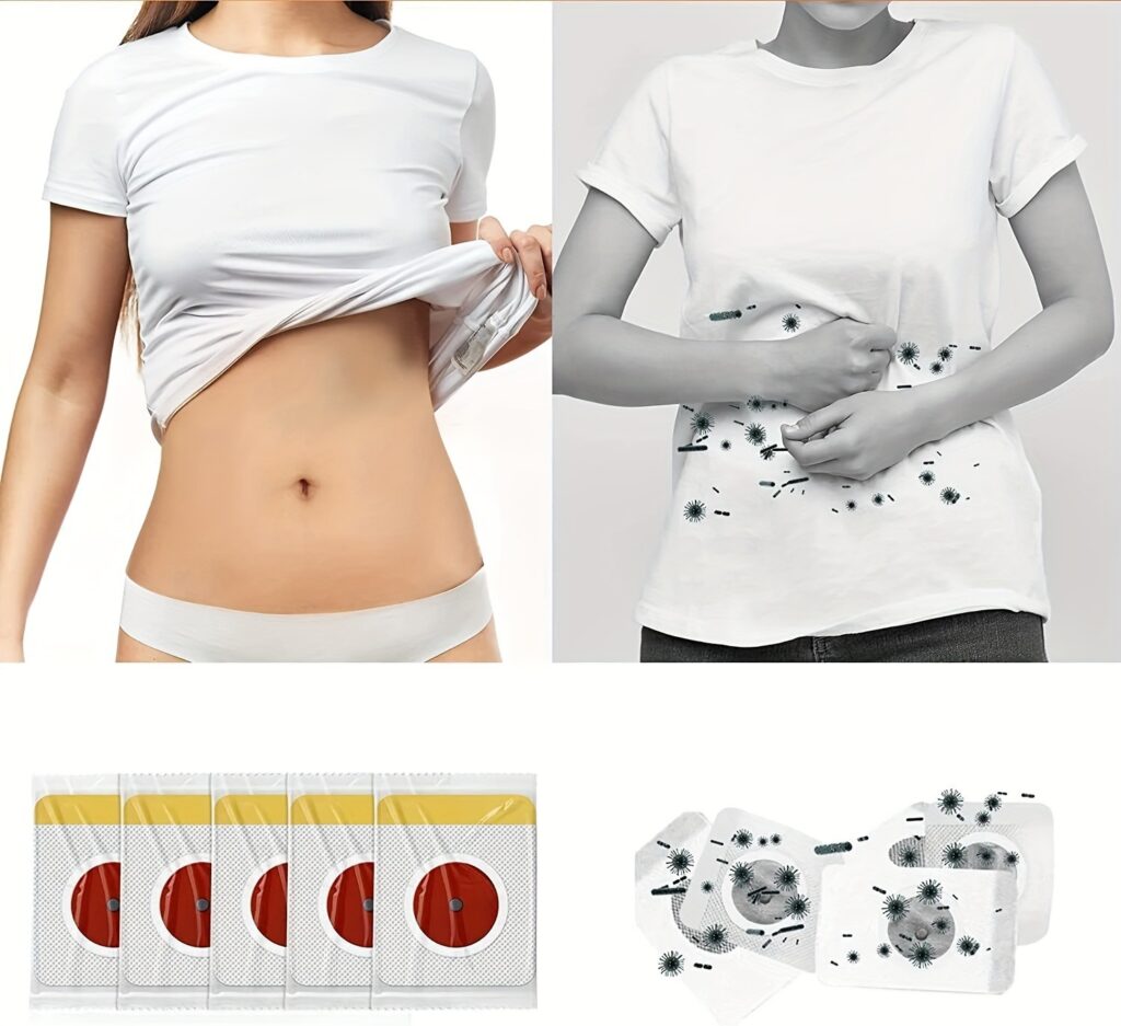 Navel Belly Button Patch Slimming Patch Abdomen Magnetic Detox Sticker