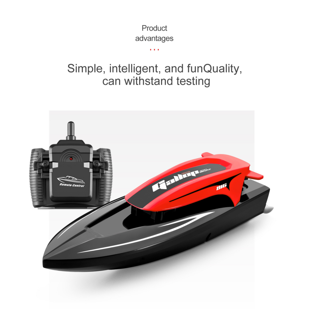 816 High-Speed Remote Control Speedboat