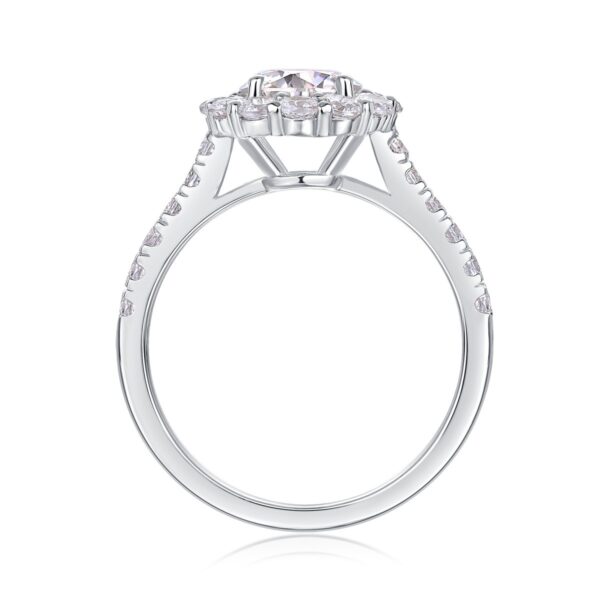 Moissanite Light Luxury Ring Women Do Not Fade - Image 2