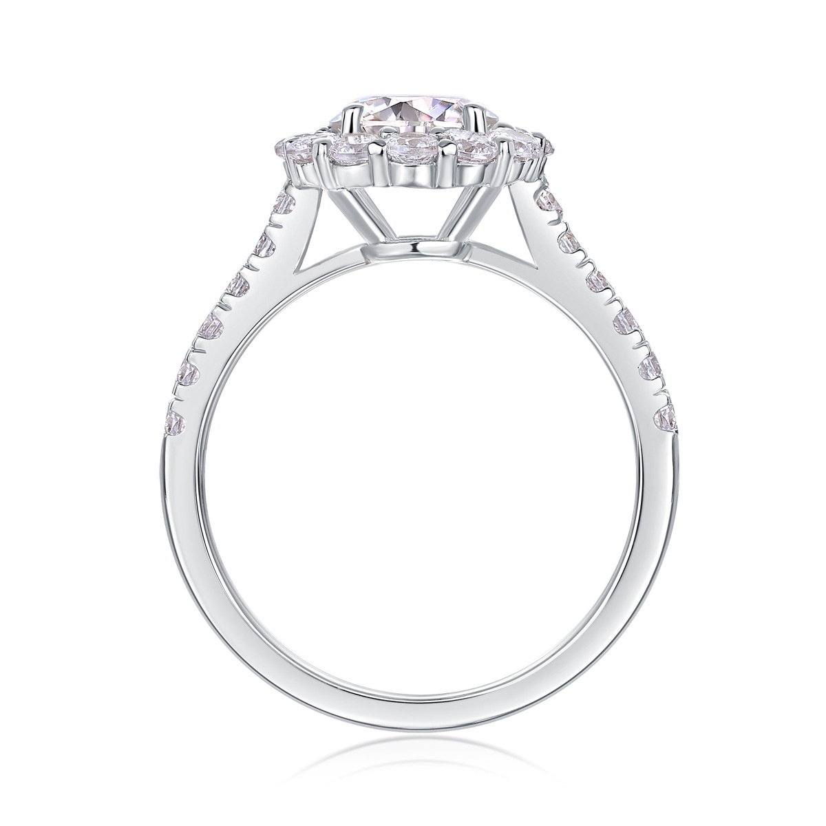 Moissanite Light Luxury Ring Women Do Not Fade - Image 2