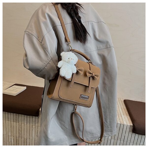 British-style Retro Chic Womens Backpack - Image 18