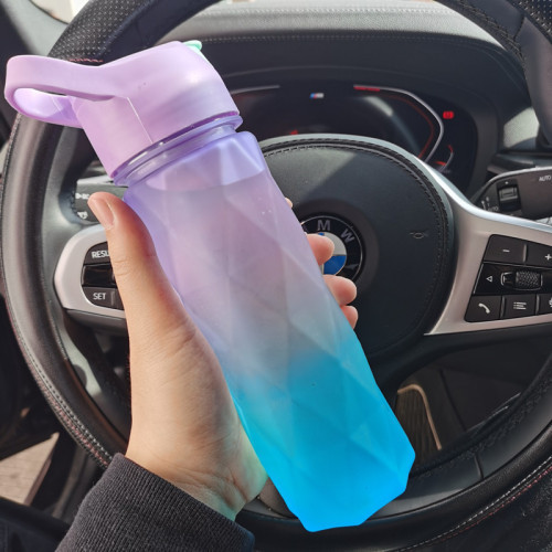 Spray Water Bottle For Girls Outdoor Sport Fitness Water Cup Large Capacity Spray Bottle Drinkware Travel Bottles Kitchen Gadgets - Image 39