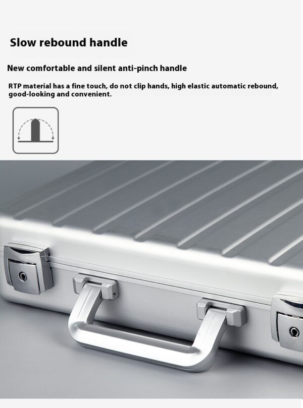 Portable Handheld Aluminum Alloy Jewelry Box - Image 10