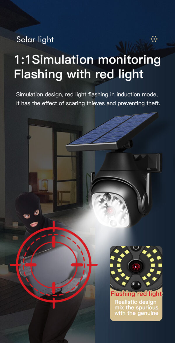 Solar Powered Outdoor Courtyard Lights Household Lighting Lights Human Sensing Lights Outdoor Waterproof Street Lights Balcony Solar Wall Lights - Image 21