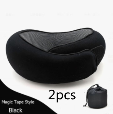 Travel Neck Pillow Non-Deformed Airplane Pillow Travel Neck Cushion Durable U-Shaped Travel Memory Cotton Nap Neck Pillow - Image 27