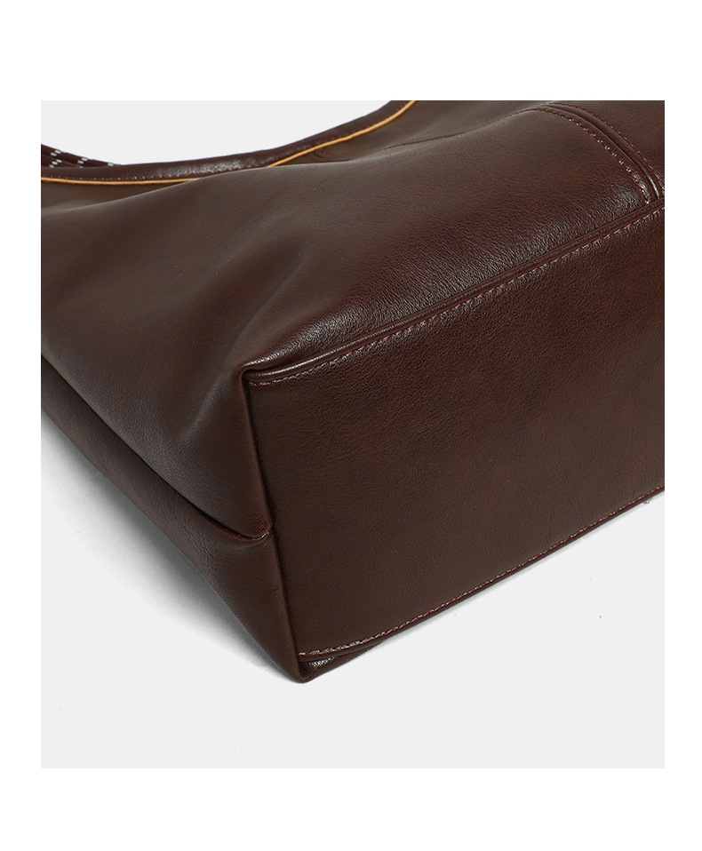 Commuter All-Match Genuine Leather Womens Bag - Image 24