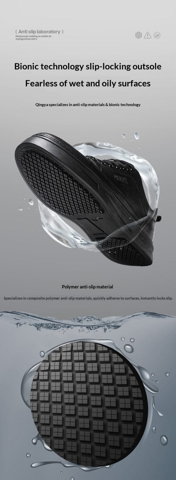 Spring Non-Slip, Oil-Resistant, Comfortable Chef Work Shoes - Image 20
