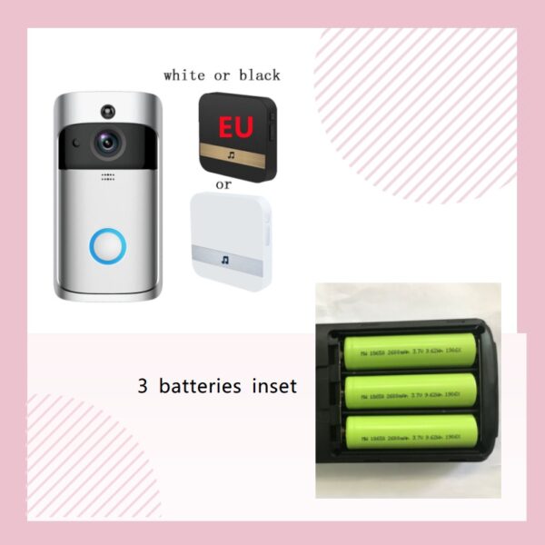 Video Doorbell Smart Wireless WiFi Security Door Bell - Image 30