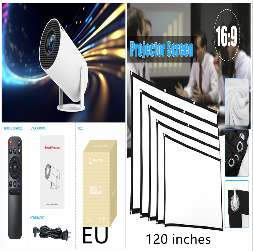 HY300 Pro Projector Home Theater Entertainment Portable Small Projector - Image 48