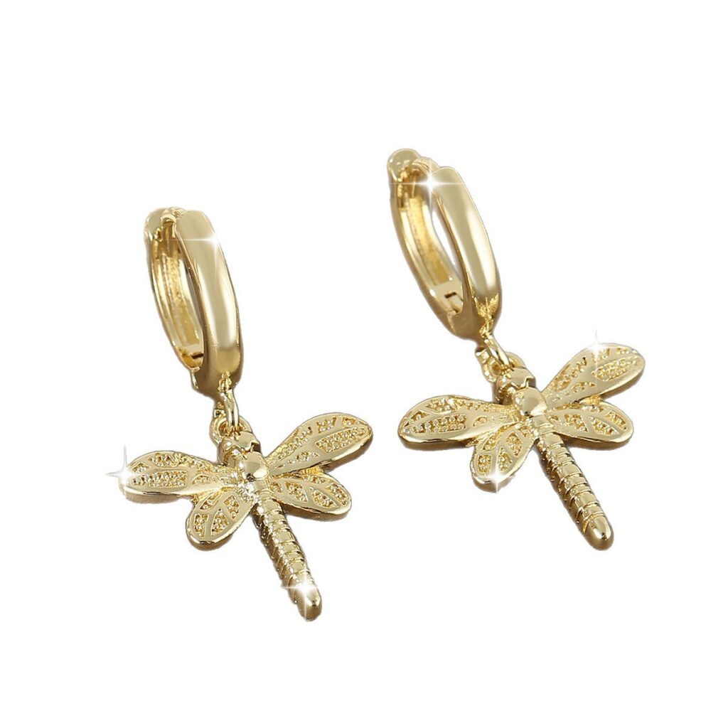 Dragonfly Earrings, Niche And Versatile
