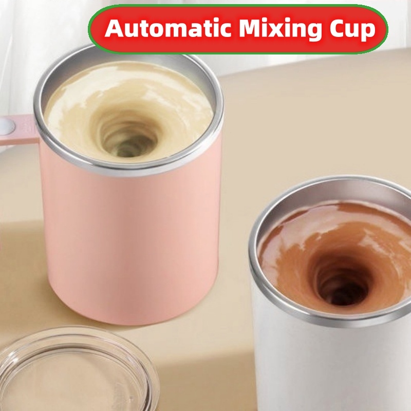 Portable Smart Magnetic Automatic Mixing Coffee Cup Rechargeable Rotating Home Office Travel Stirring Cup - Image 1