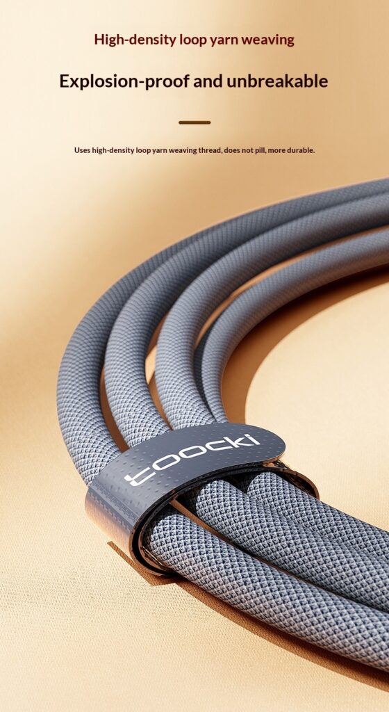 Transparent Fast-charging Data Cable