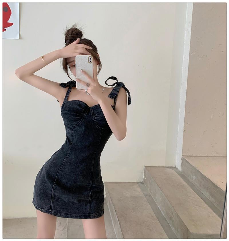 Hong Kong-style Retro Sexy Tube Top Slip Dress - Image 21