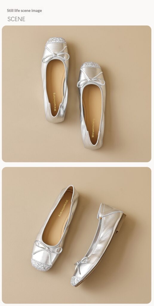 Women's Soft-soled Low-cut Bow-tie Flat Shoes