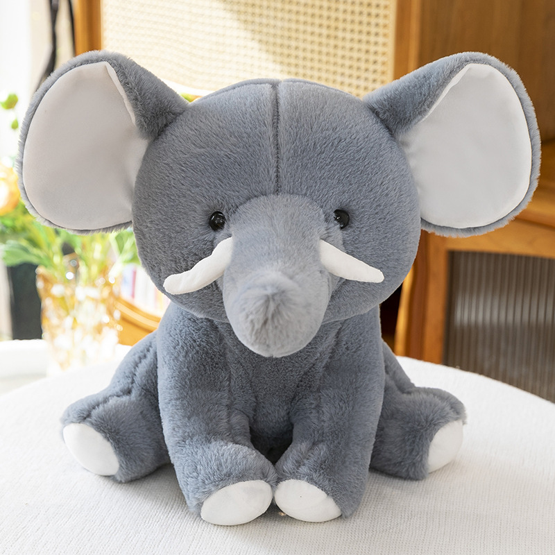Cute Baby Tooth Elephant Doll Elephant Plush Toy Soothing - Image 7