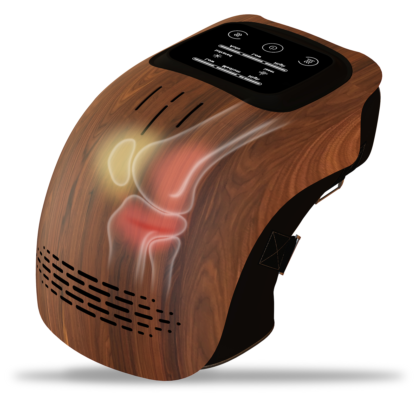 Intelligent Home Use Electric Intelligent Kneading Heating Knee Massager Rechargeable Pain Relief Infrared Laser Vibration Knee Massager - Image 13