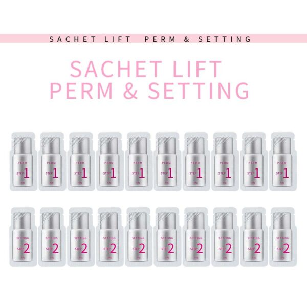 ICONSIGN 10 Pairs Pouch Eyelash Perm Lotion Lashes Lift Quick Perming 5 To 8 Minutes Beauty Makeup Tools - Image 6